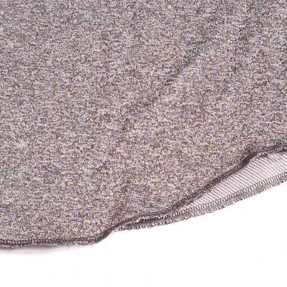 Adidas Climate Sample Heathered Gray Short Sleeve Cold Shoulder Shirt, Medium - Picture 10 of 12